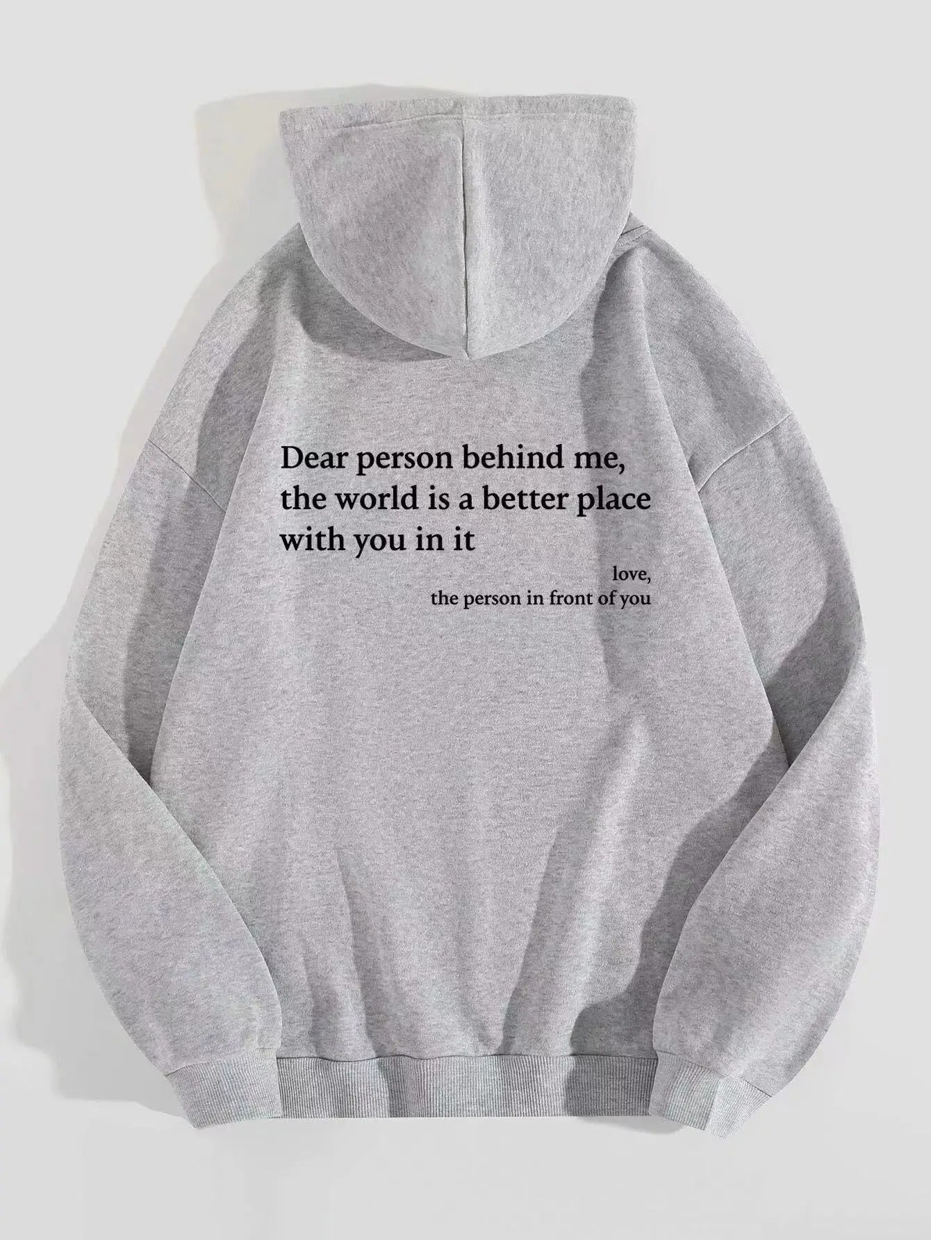 Y2K Pullover Hooded Printed Letter Oversize Aesthetic Hoodie