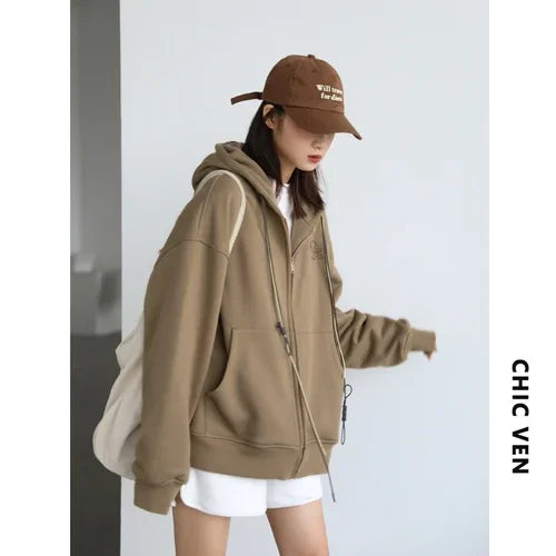 Loose Thick Warm Cozy Comfortable Stylish Elegant Chic Hoodies