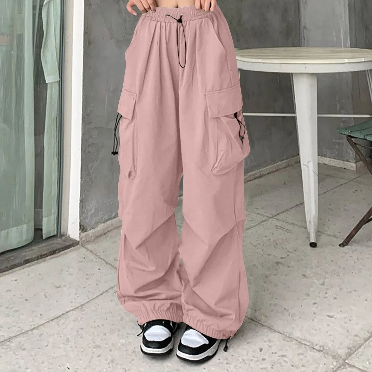 Baggy Wide Leg Korean Oversize Sweat Streetwear Pants