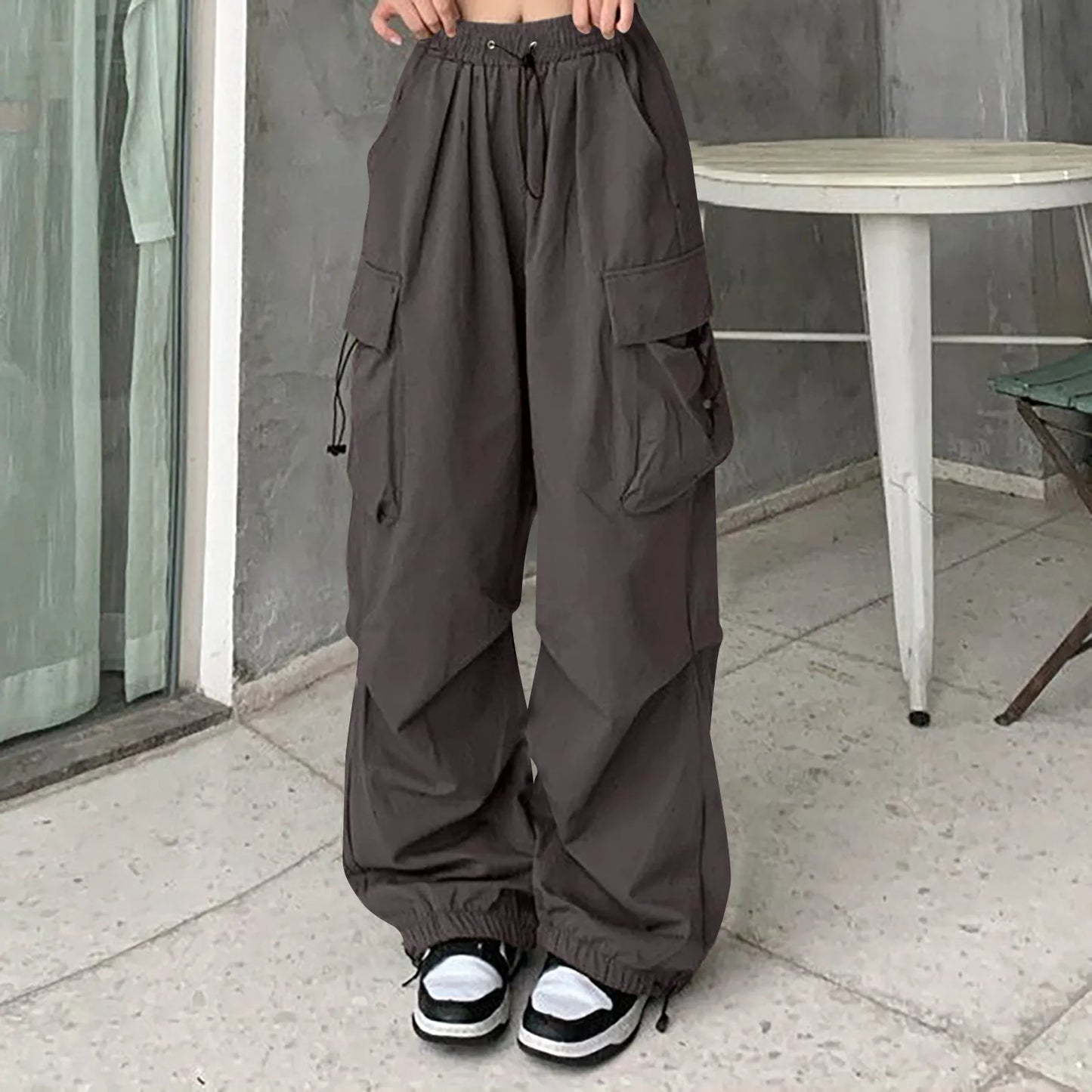 Baggy Wide Leg Korean Oversize Sweat Streetwear Pants