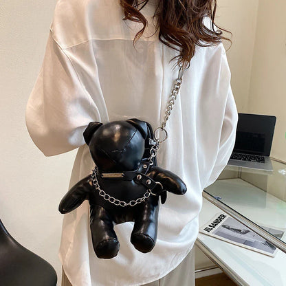 Designer Chain Doll Fashion Cartoon Phone Charming Bag Bear Luxury