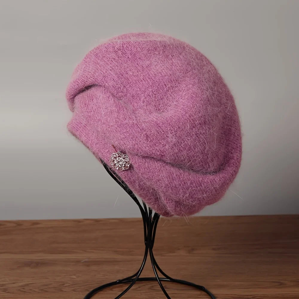 Rabbit Fur Large Circumference Fashion Versatile Hat