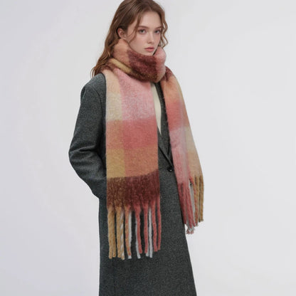 Cashmere Women Winter Thickened Warm Scarf