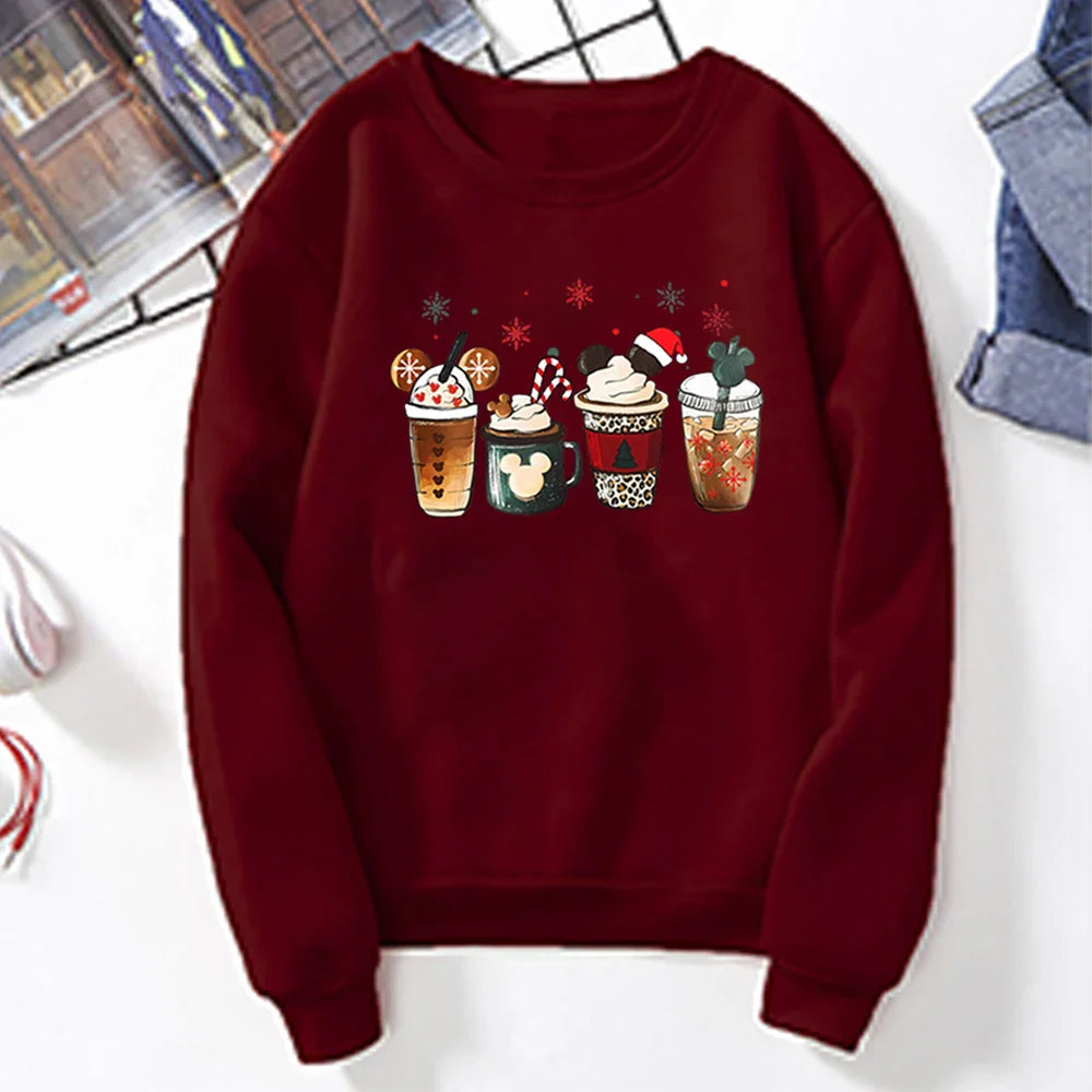 Gingerbread Coffee Magic Kingdom Christmas Hoodie