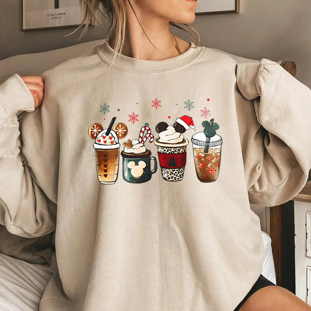 Gingerbread Coffee Magic Kingdom Christmas Hoodie