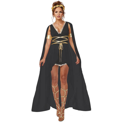 Cleopatra Costume Sexy Greek Cosplay Party Halloween Medieval Goddess