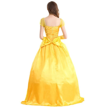 Cosplay Costume Female Halloween Beauty Belle the Anime and Adult Beast Princess