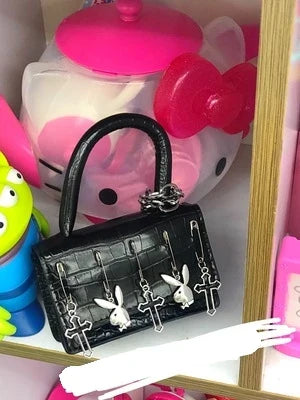 Spice Gothic Messenger Bag Harajuku Spider Rabbit Dark Cross Punk