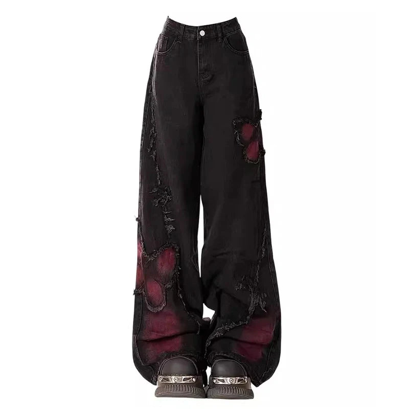 Pants Dye Halloween Tie Butterfly