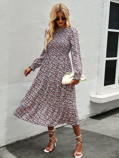 Amy Fashion - Casual Floral Printed Dresses