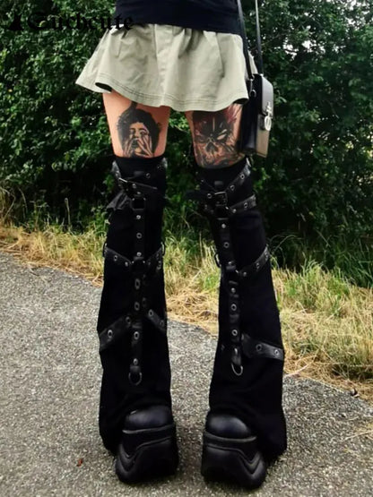 Waist High Slim Halloween Cargo Pants