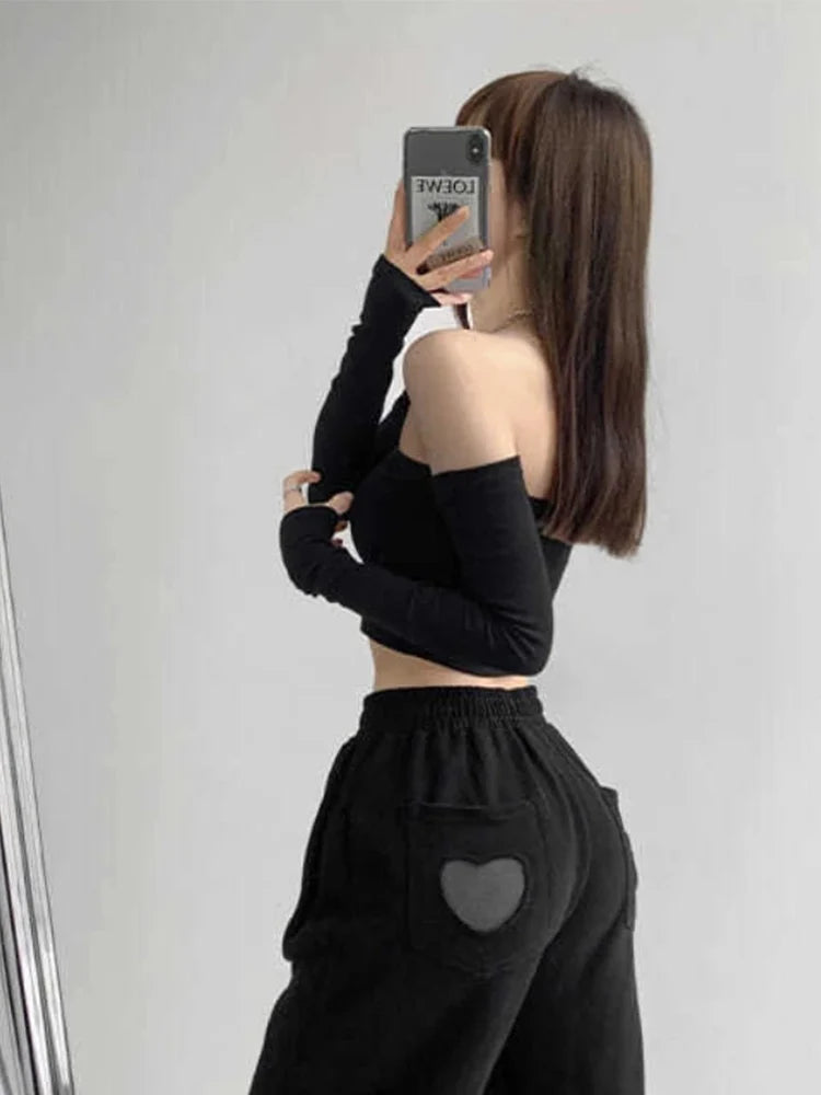 AMY - Streetwear Sexy Camis Tube Summer Skinny Harajuku Crop Top