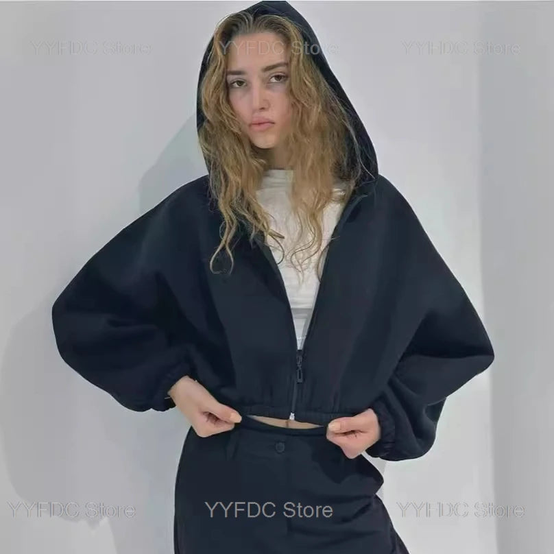 Autumn Y2K Retro Gothic Oversized Darkly Cozy Comfortable Hoodies