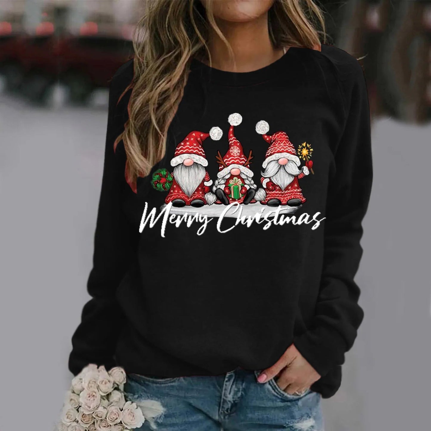 Christmas Hoodie - Long Sleeve All Season Fashion Design