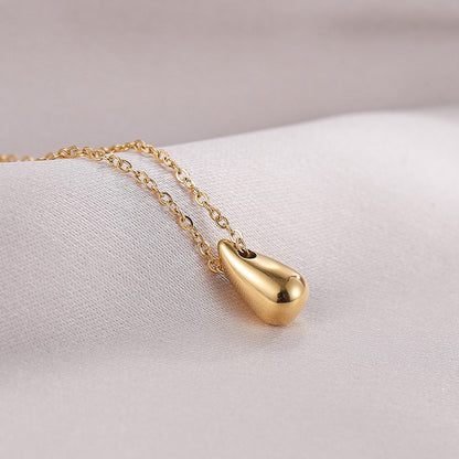 Niche Design Drop-shaped Simple High-end Necklace