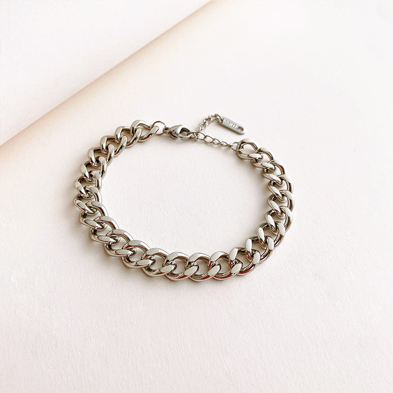 Cuban Chain Retro Style Niche Design Bracelet